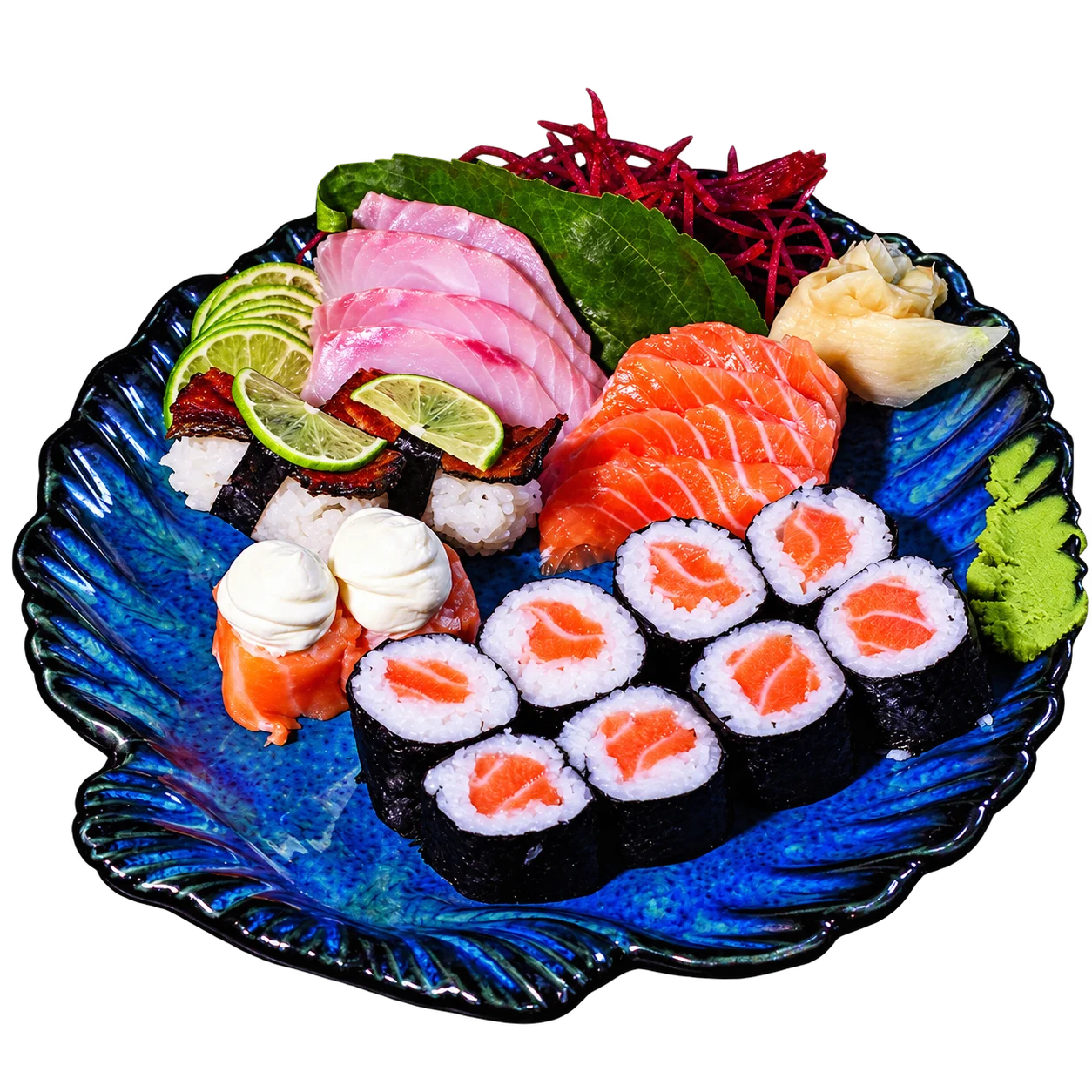 Combinado Hokkaido, conforme o cardápio do Temaru